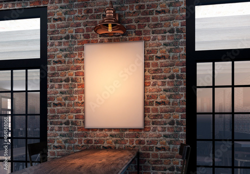 Bar Poster Mockup