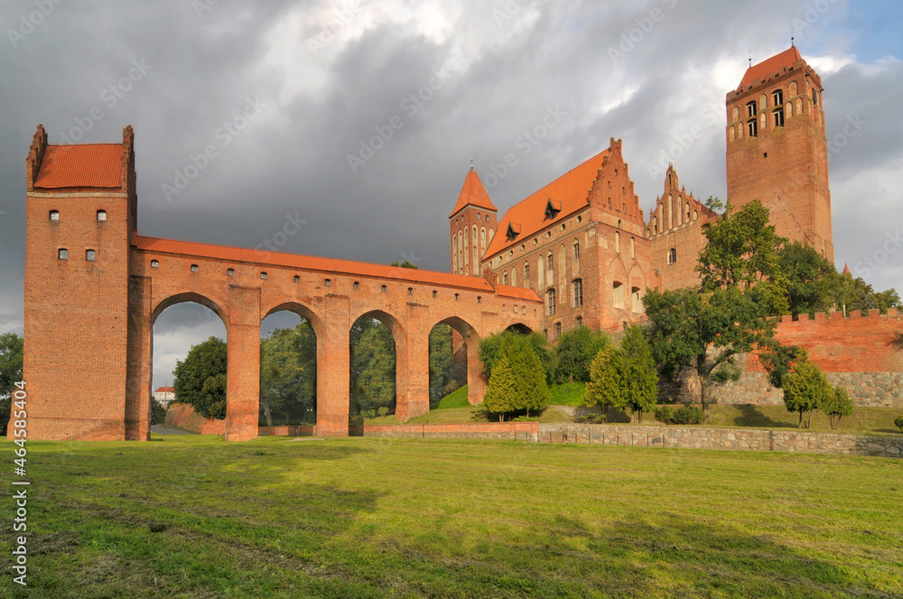 Fototapeta premium Gotycki zamek w Kwidzyniu, Polska