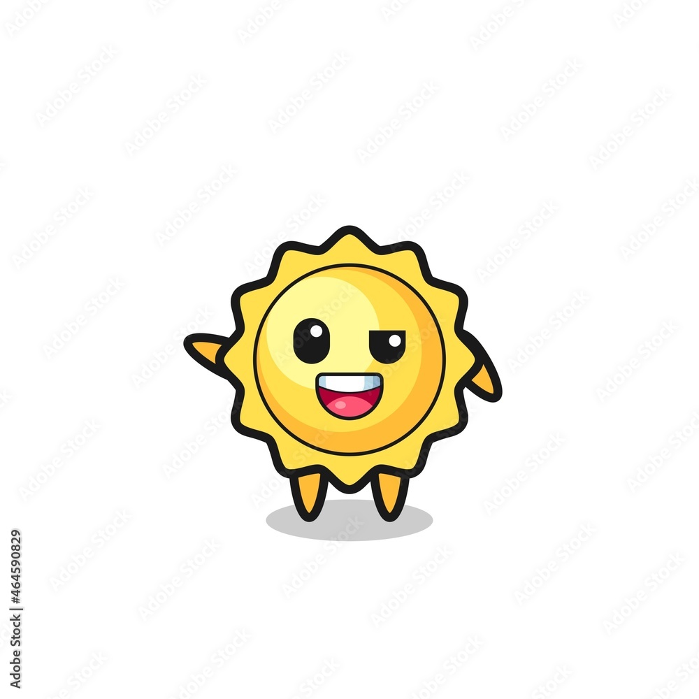 sun character as the afro boy sun character as the afro boy