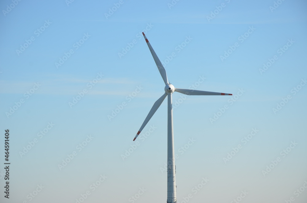 wind turbine in a windpark