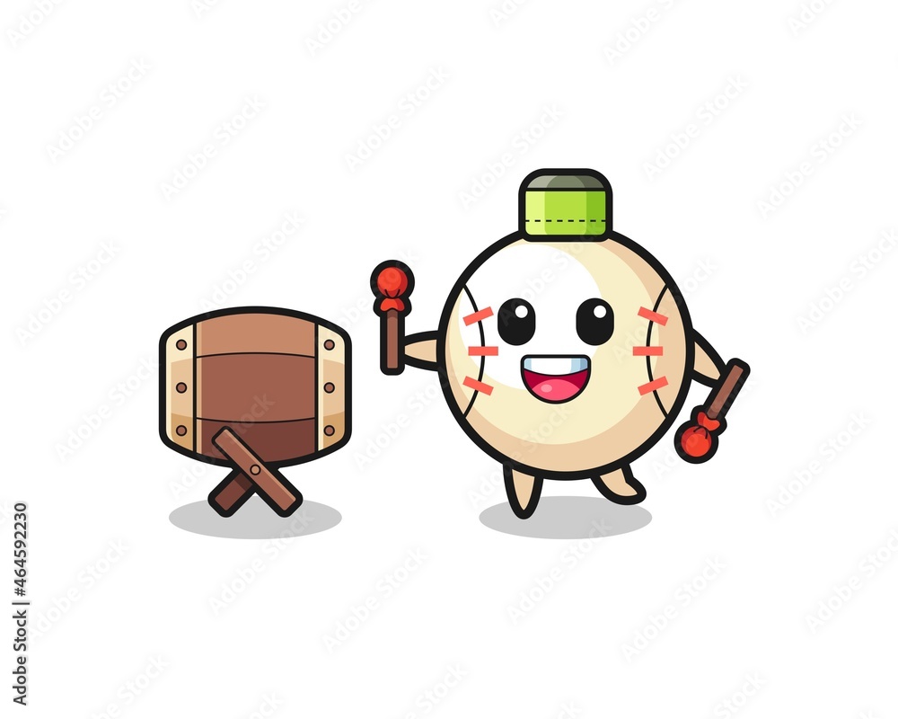 Fototapeta premium baseball gamer mascot is angry