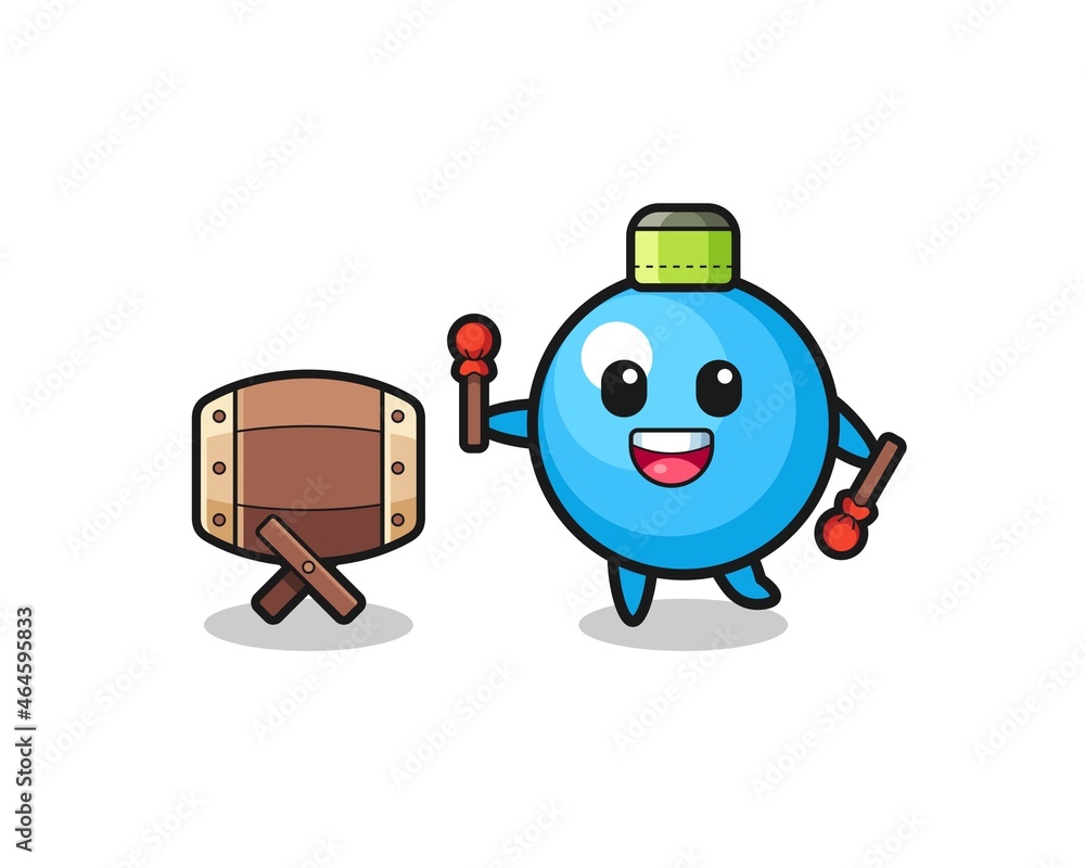 gum ball muslim cartoon is beating the bedug gum ball muslim cartoon is beating the bedug
