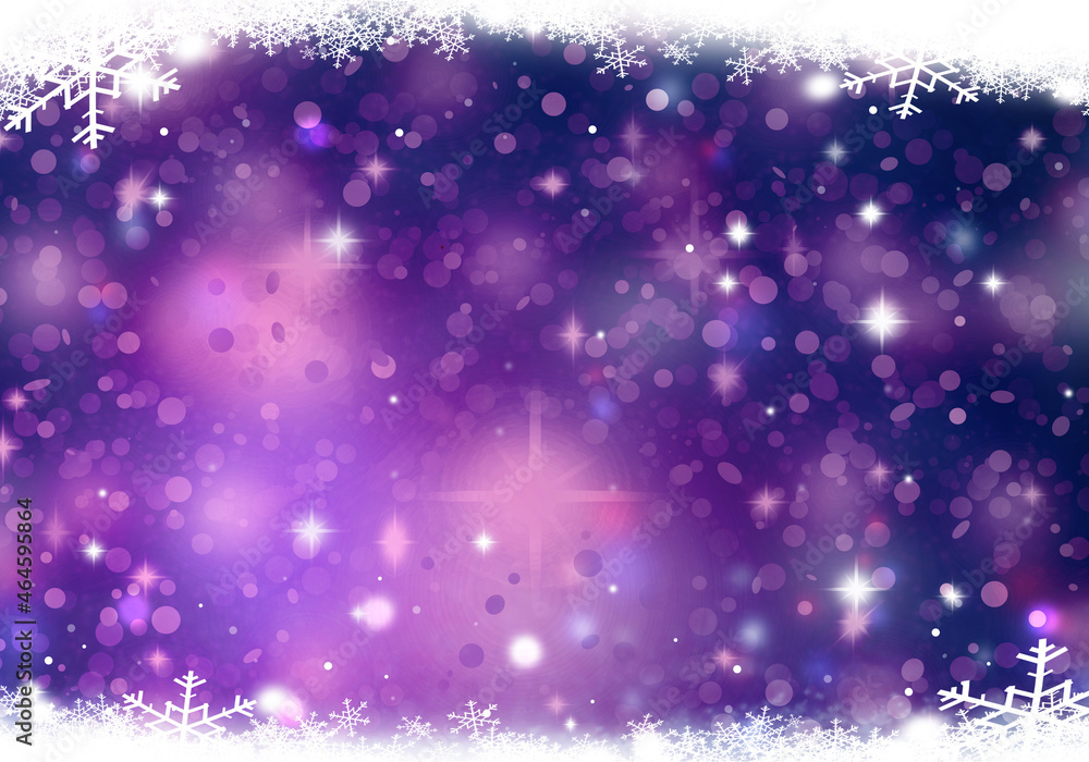 Christmas background , snow stars 