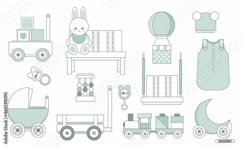 Eco friendly toys and decor for newborn baby and kids