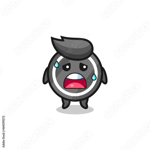 the fatigue cartoon of hockey puck