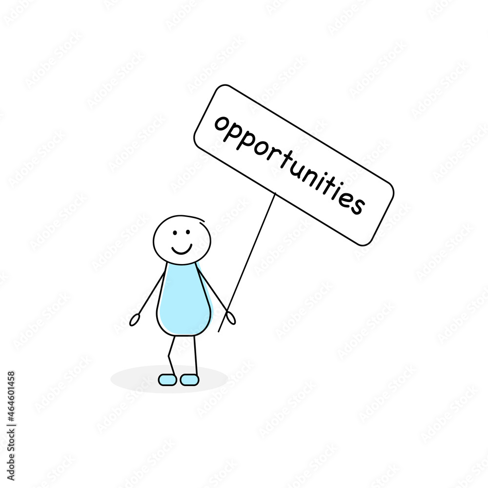 Jolly stickman - opportunities Jolly stickman - opportunities