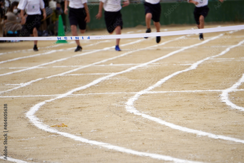運動会のリレー 運動会のリレー
