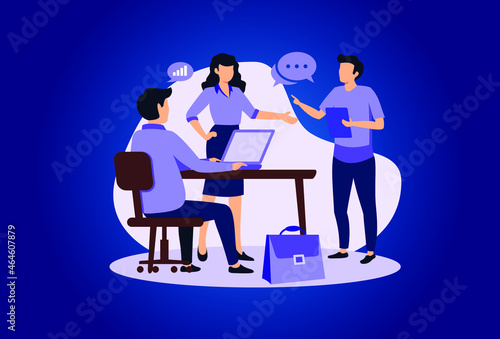 Internship illustration exclusive design inspiration 
