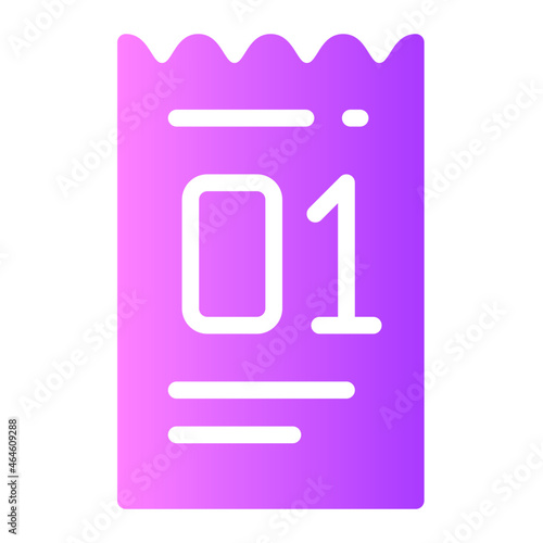 queue gradient icon