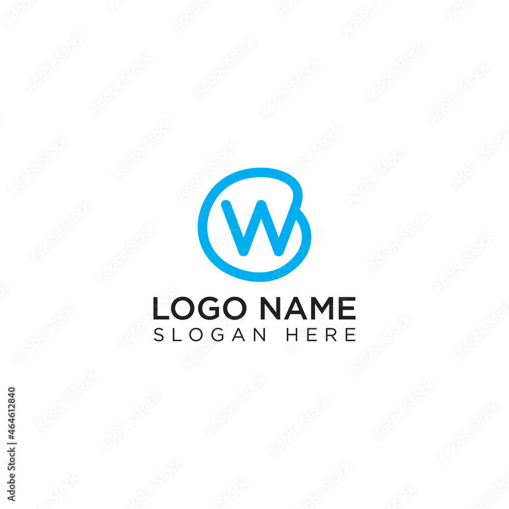 W letter creative logo design for use any purpose very easy to edit and customize W letter creative logo design for use any purpose very easy to edit and customize