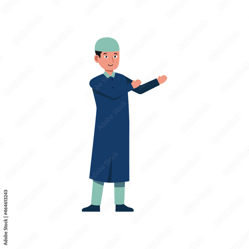 muslim character vector illustration design eps.10 muslim character vector illustration design eps.10