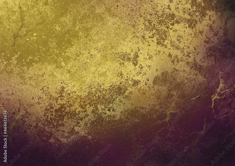 Golden Abstract  decorative paper texture  background  for  artwork  - Illustration