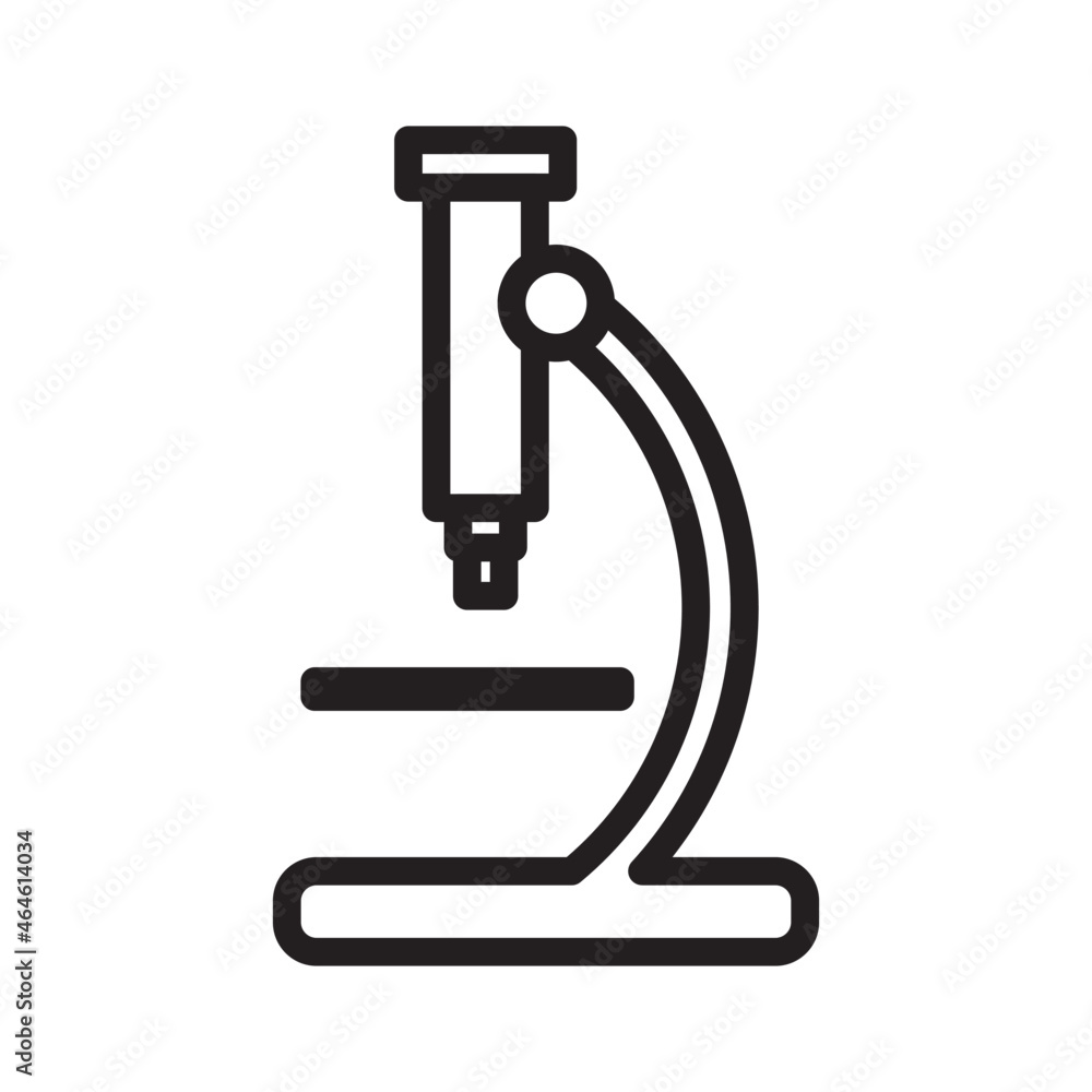 microscope isolated on white background microscope isolated on white background