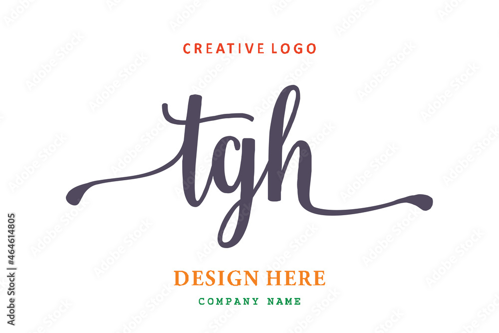 TGH lettering logo is simple, easy to understand and authoritative TGH lettering logo is simple, easy to understand and authoritative