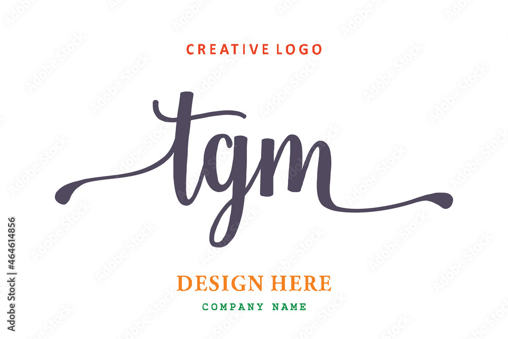 TGM lettering logo is simple, easy to understand and authoritative TGM lettering logo is simple, easy to understand and authoritative