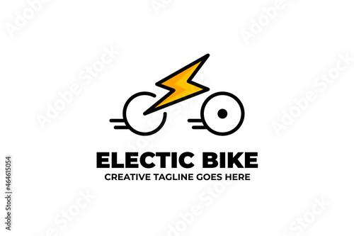 Electric Fast Bicycle Monoline Logo