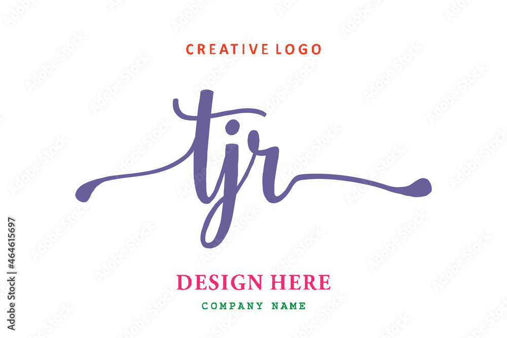 TJR lettering logo is simple, easy to understand and authoritative TJR lettering logo is simple, easy to understand and authoritative