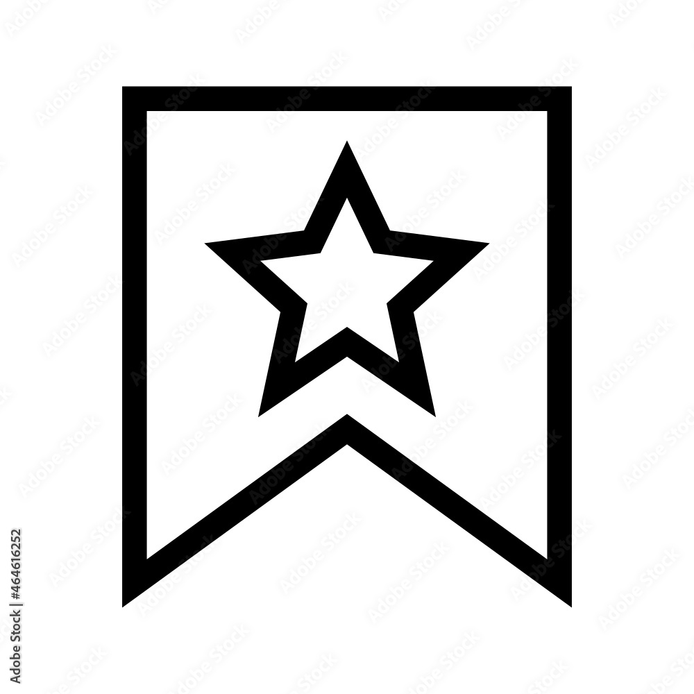 bookmark icon on white background bookmark icon on white background