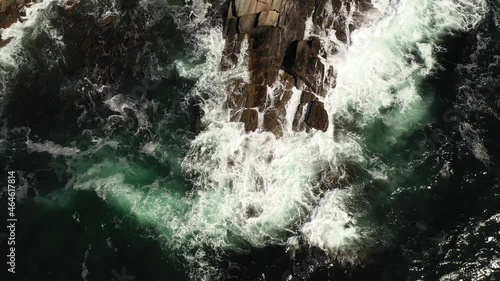 Wallpaper Mural Beautiful rocky seashore in Maine at Two Lights State Park near Portland Torontodigital.ca
