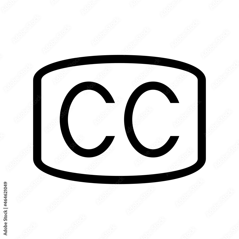 creative commons icon on white background
creative commons icon on white background