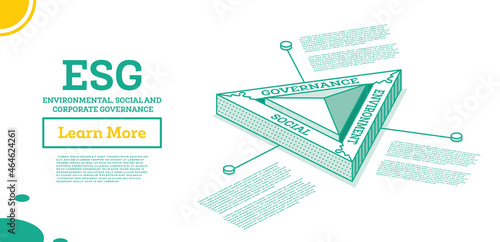 ESG Concept of Environmental, Social and Governance.