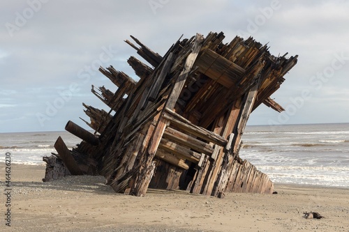 Pesuta Shipwreck, Haida Gwaii, Graham Island, Haida Nation