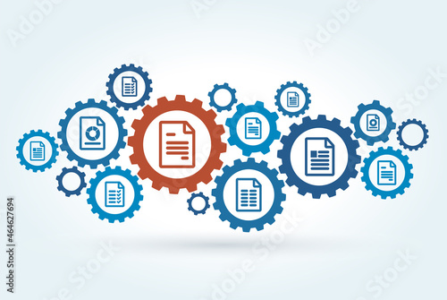 Document Management System (DMS) in addition to digitization and process automation