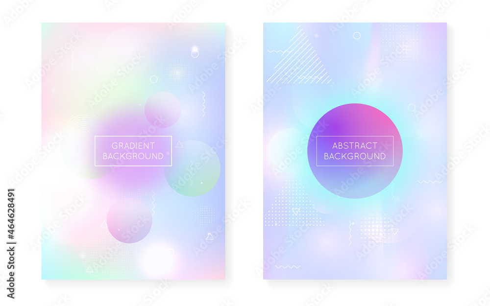 Minimalist Pattern. Rainbow Shape. Vibrant Flyer. Space Iridesce Minimalist Pattern. Rainbow Shape. Vibrant Flyer. Space Iridesce