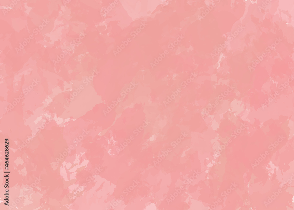 Brush strokes of pink watercolor art drawing background backdrop
