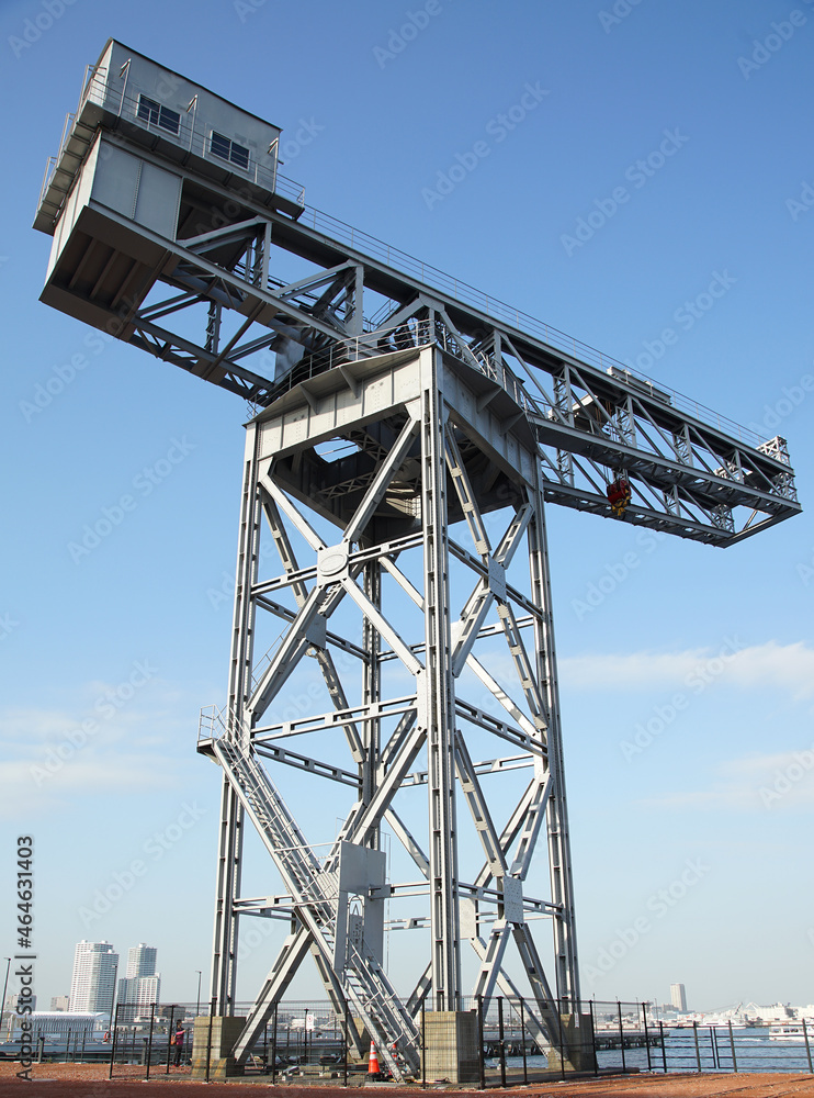 Japan's first dedicated crane for cargo handling at Yokohama Port Japan's first dedicated crane for cargo handling at Yokohama Port