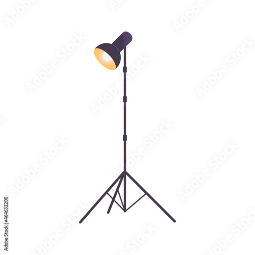 Photo Studio Lamp Composition