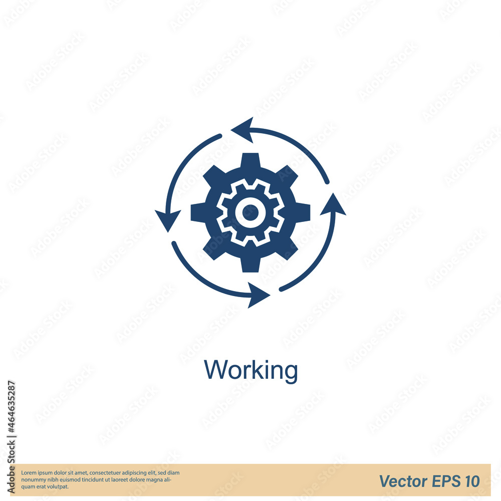 working gear illustration working gear illustration