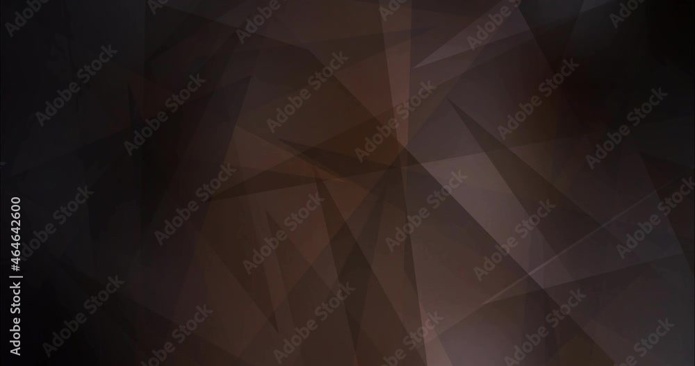4K looping dark brown video with polygonal shapes. Modern abstract animation with gradient. Movie for a cell phone. 4096 x 2160, 30 fps. Codec Photo JPEG. 4K looping dark brown video with polygonal shapes. Modern abstract animation with gradient. Movie for a cell phone. 4096 x 2160, 30 fps. Codec Photo JPEG.