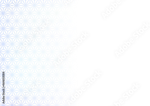 和風背景　麻の葉