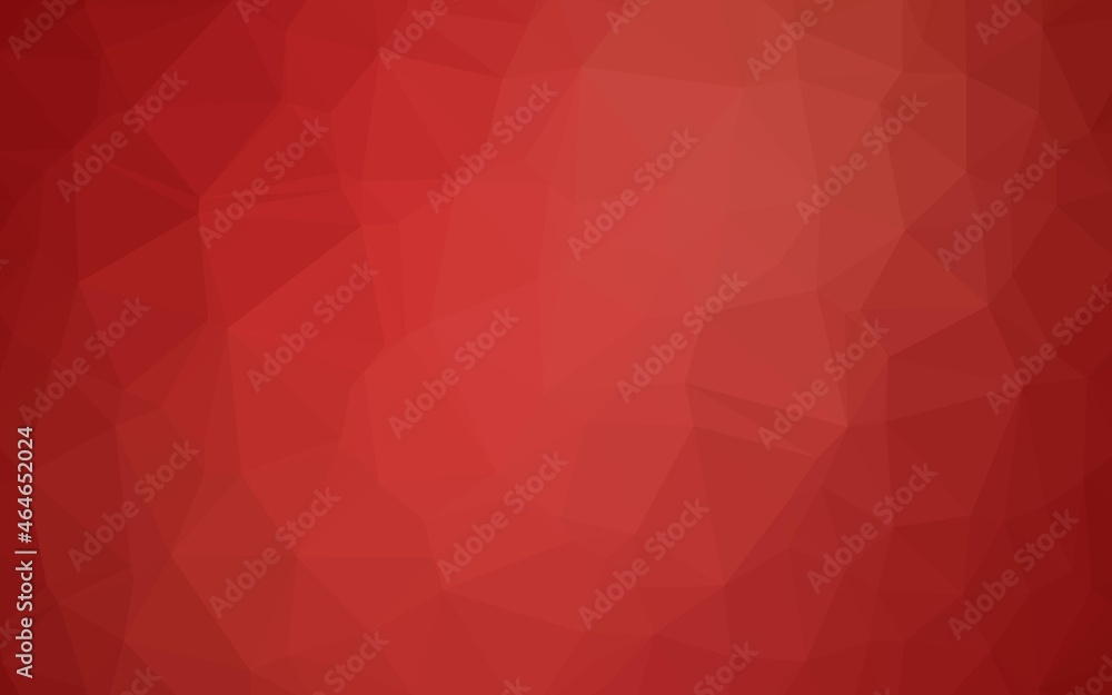Light Red vector triangle mosaic cover. Light Red vector triangle mosaic cover.