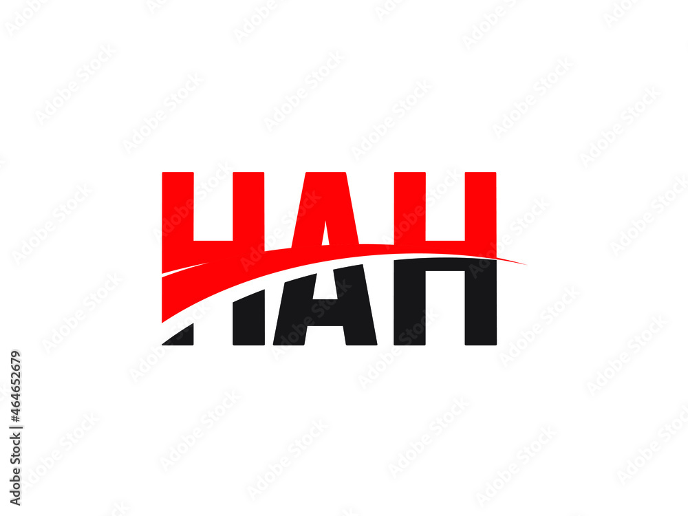 HAH Letter Initial Logo Design Vector Illustration HAH Letter Initial Logo Design Vector Illustration