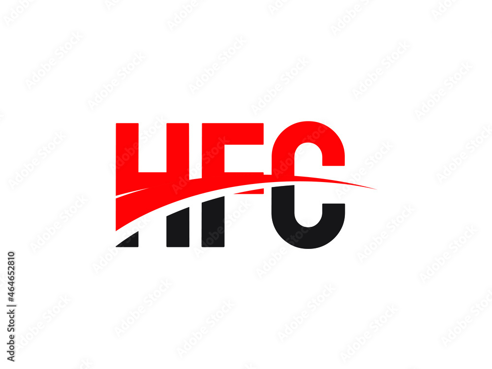 HFC Letter Initial Logo Design Vector Illustration HFC Letter Initial Logo Design Vector Illustration