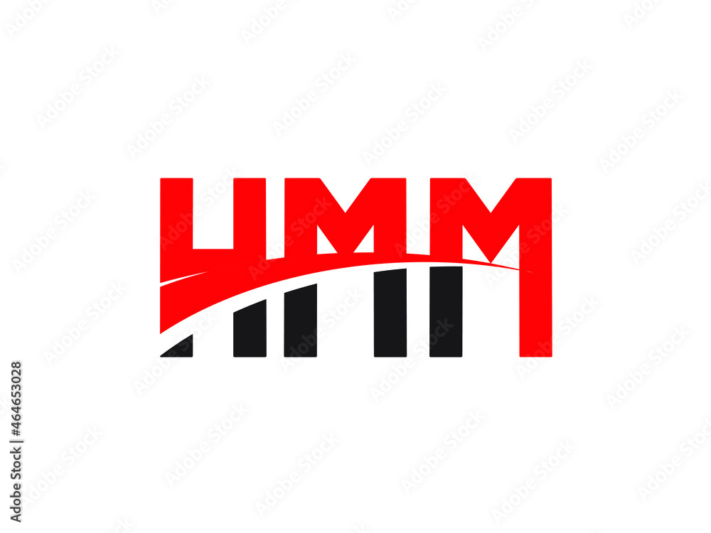 HMM Letter Initial Logo Design Vector Illustration HMM Letter Initial Logo Design Vector Illustration