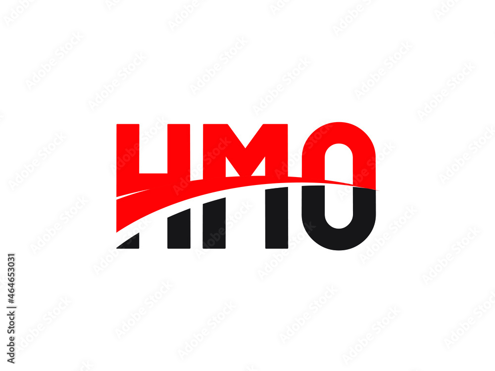 HMO Letter Initial Logo Design Vector Illustration HMO Letter Initial Logo Design Vector Illustration