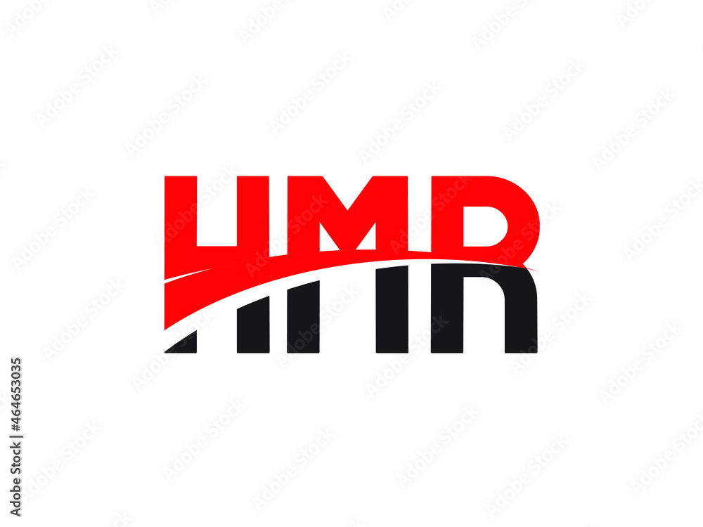 HMR Letter Initial Logo Design Vector Illustration HMR Letter Initial Logo Design Vector Illustration