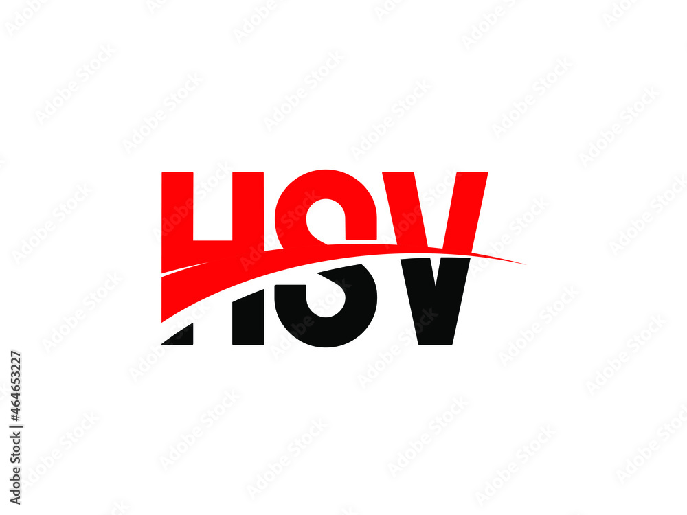 HSV Letter Initial Logo Design Vector Illustration HSV Letter Initial Logo Design Vector Illustration