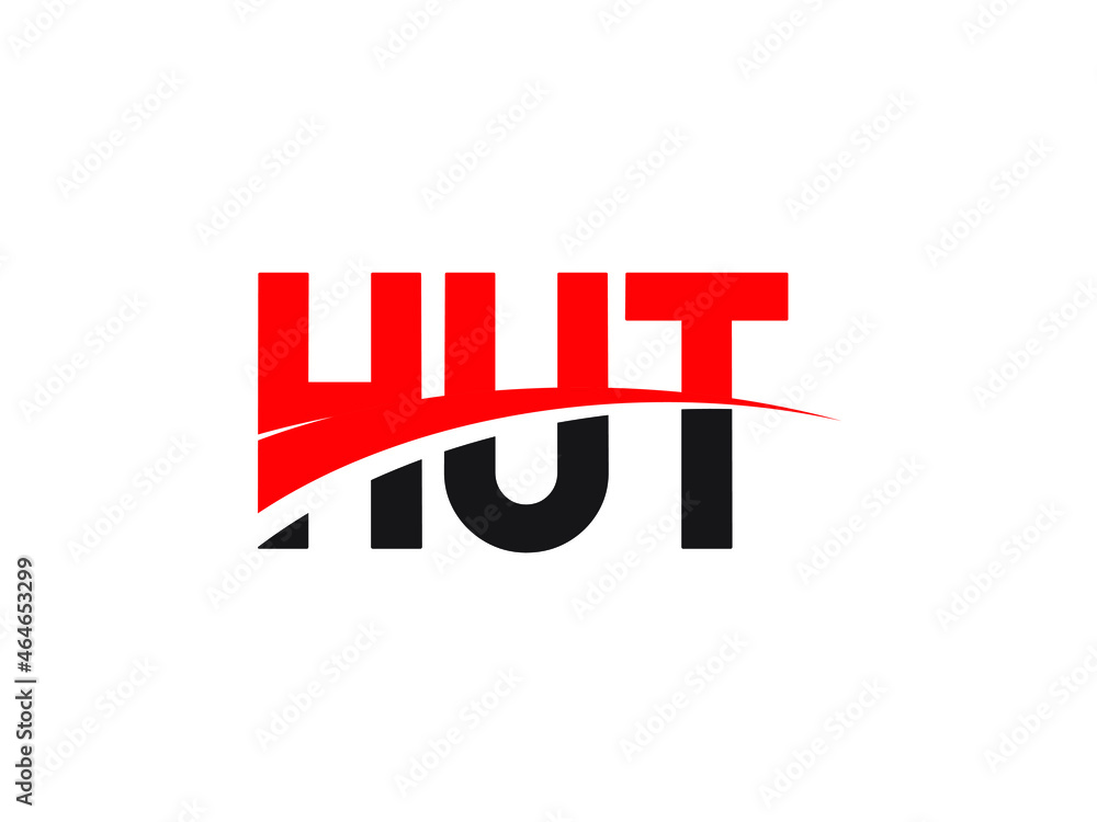 HUT Letter Initial Logo Design Vector Illustration HUT Letter Initial Logo Design Vector Illustration