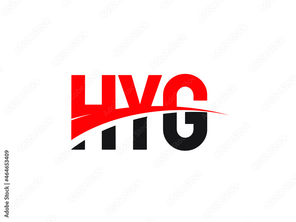 HYG Letter Initial Logo Design Vector Illustration HYG Letter Initial Logo Design Vector Illustration