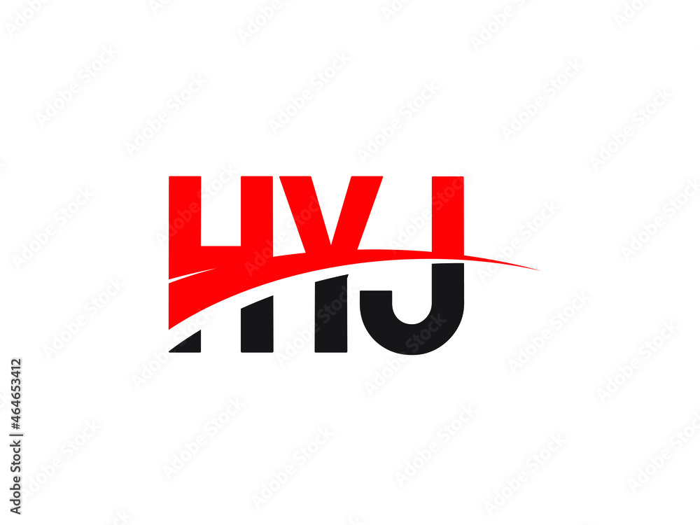 HYJ Letter Initial Logo Design Vector Illustration HYJ Letter Initial Logo Design Vector Illustration