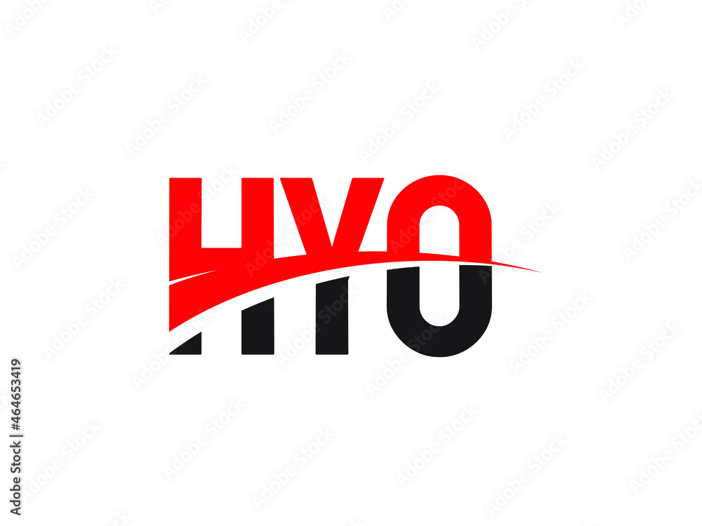 HYO Letter Initial Logo Design Vector Illustration HYO Letter Initial Logo Design Vector Illustration