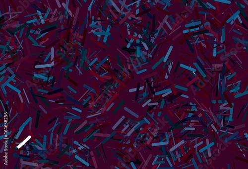 Dark red vector backdrop with long lines.