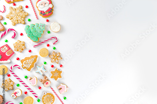 Assorted festive Christmas sweets