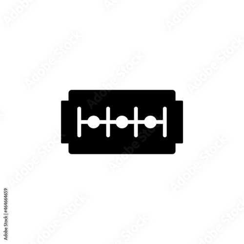 razor blade icon, cut vector, razor illustration