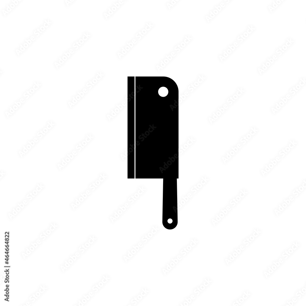 chopping knife icon, knife vector, cooking illustration chopping knife icon, knife vector, cooking illustration