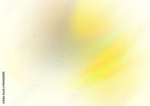 Light Yellow, Orange vector glossy abstract template.